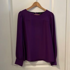 J. Crew Factory, Medium Purple Blouse